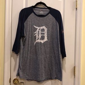 Detroit Tigers Baseball Raglan t-shirt XL